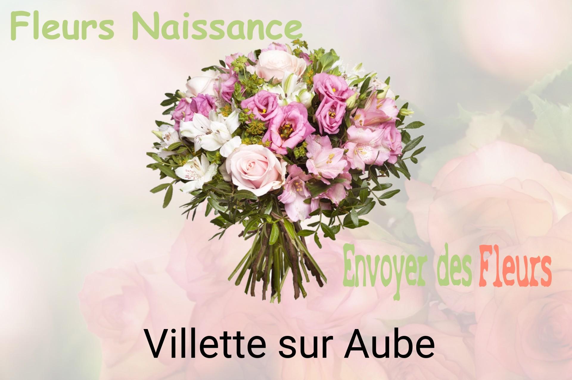 Bouquet de fleurs de naissance livré à Villette-sur-Aube