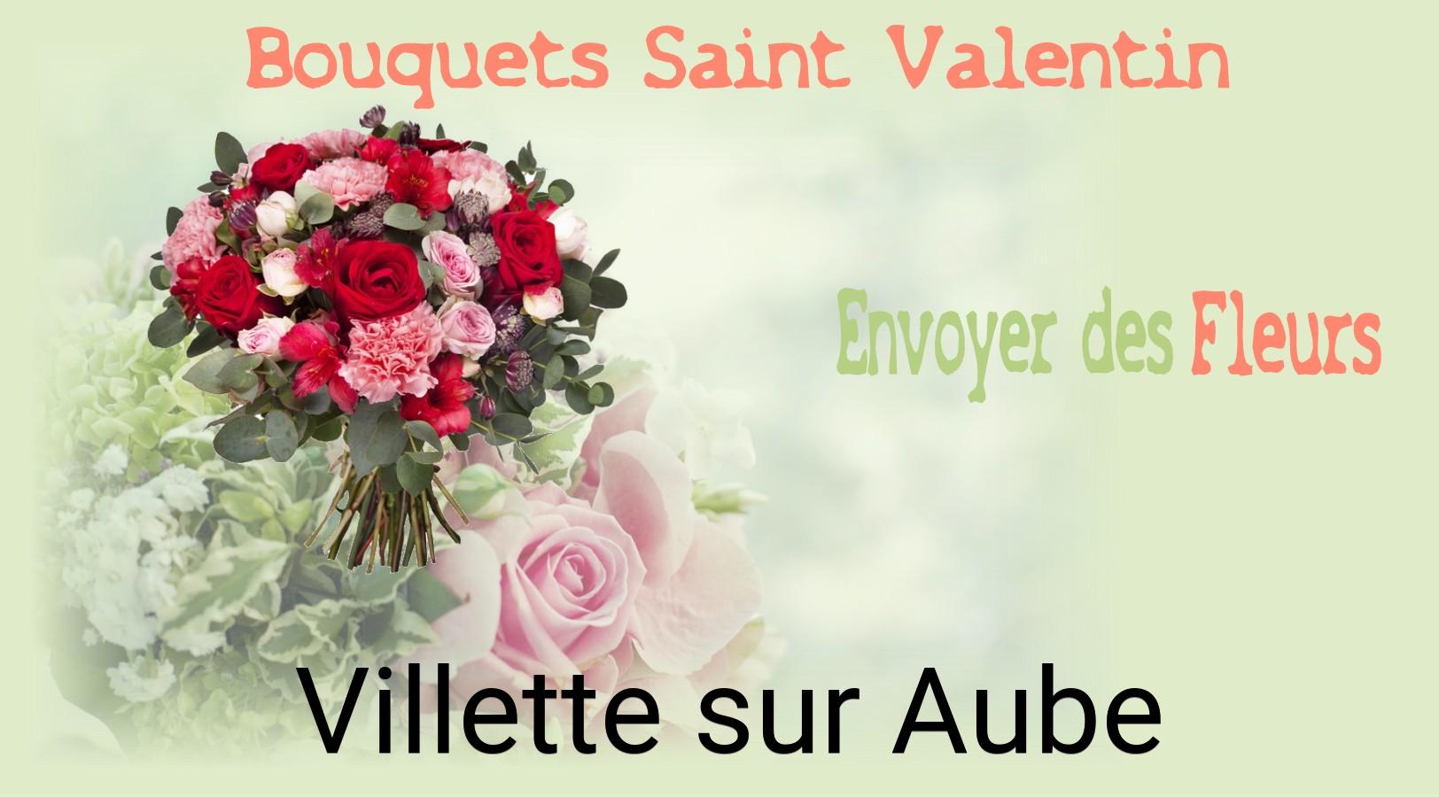 Roses de Saint-Valentin livrées à Villette-sur-Aube